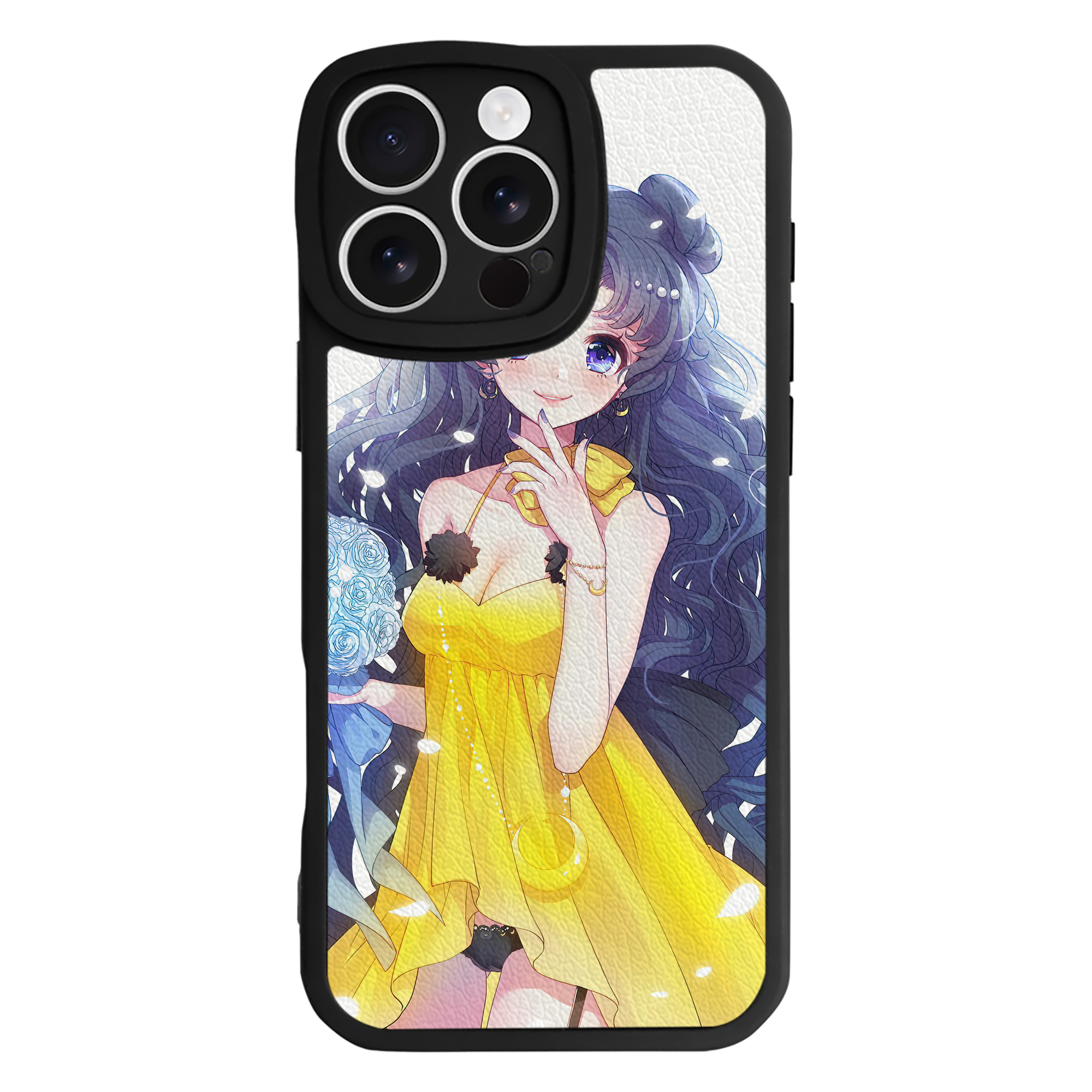 （画像用） 美少女戦士セーラームーン Sailor Moon 【iPhone 16シリーズ対応】シリコンスマホケース（レザー調） 材質：シリコン